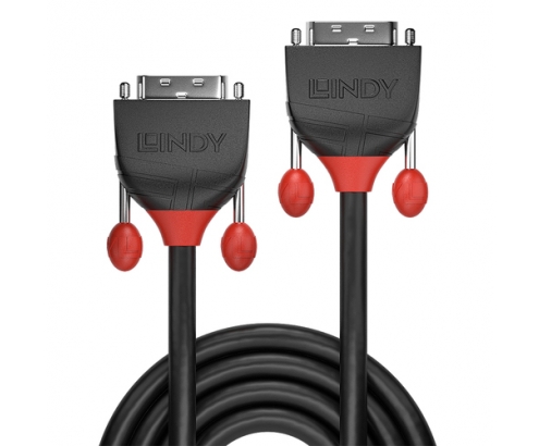 Lindy 36257 cable DVI 3 m DVI-D Negro