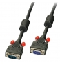 Lindy 36395 cable VGA 5 m VGA (D-Sub) Negro