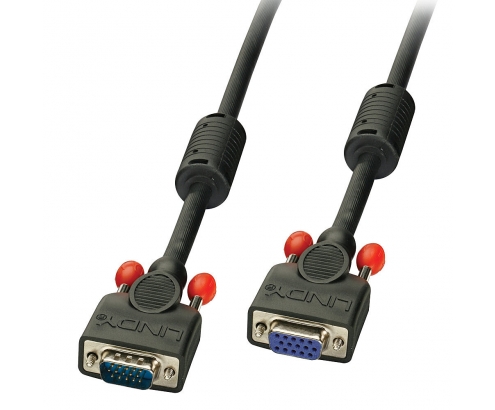 Lindy 36395 cable VGA 5 m VGA (D-Sub) Negro