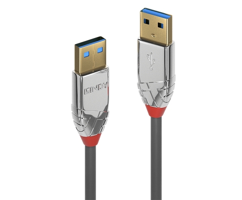 Lindy 36625 cable USB USB 3.2 Gen 1 (3.1 Gen 1) 0,5 m USB A Gris