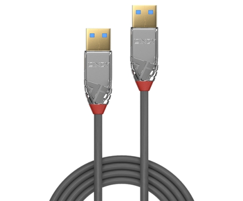 Lindy 36625 cable USB USB 3.2 Gen 1 (3.1 Gen 1) 0,5 m USB A Gris