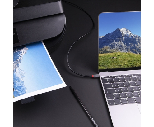 Lindy 36666 cable USB USB 3.2 Gen 1 (3.1 Gen 1) 1 m USB C USB B Negro