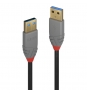 Lindy 36752 cable USB 2 m USB 3.2 Gen 1 (3.1 Gen 1) USB A Negro
