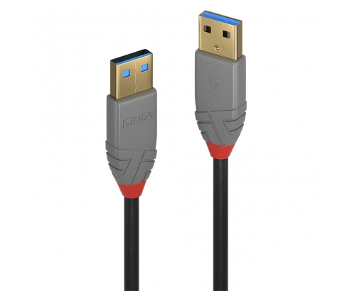 Lindy 36752 cable USB 2 m USB 3.2 Gen 1 (3.1 Gen 1) USB A Negro