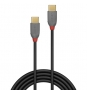 Lindy 36871 cable USB 1 m USB 2.0 USB C Negro, Gris