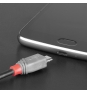 Lindy 36892 cable USB USB 2.0 2 m USB C Micro-USB B Negro, Gris