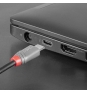 Lindy 36892 cable USB USB 2.0 2 m USB C Micro-USB B Negro, Gris