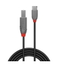 Lindy 36940 cable USB USB 2.0 0,5 m USB C USB B Negro