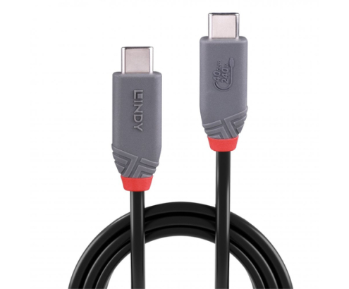Lindy 36957 cable USB USB4 Gen 3x2 1,5 m USB C 40 Gbit/s 240 W Negro