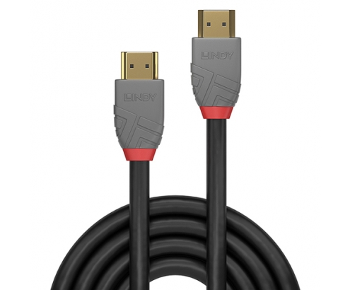 Lindy 36962 cable HDMI 1 m HDMI tipo A (Estándar) Negro, Gris