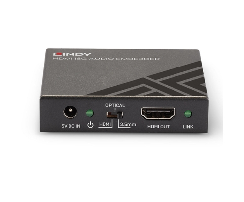 Lindy 38203 convertidor de audio Negro