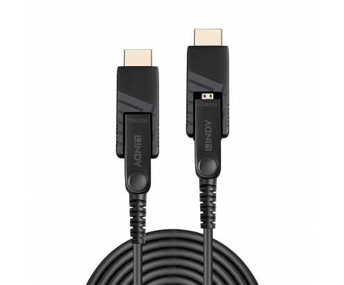 Lindy 38322 cable HDMI 30 m HDMI tipo D (Micro) Negro