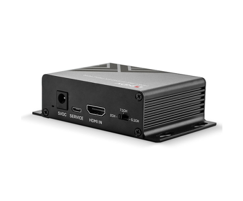 Lindy 38361 convertidor de audio Negro