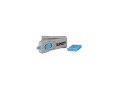 Lindy 40324 bloqueador de puerto Bloqueador de puerto + clave DisplayP...