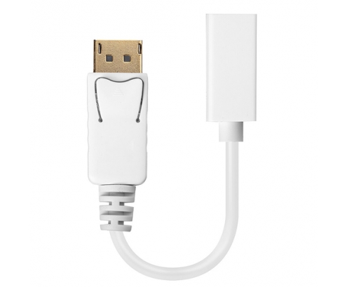 Lindy 41060 adaptador de cable de vÍdeo 0,15 m DisplayPort Mini DisplayPort Blanco