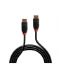 Lindy 41168 cable DisplayPort 7,5 m Negro