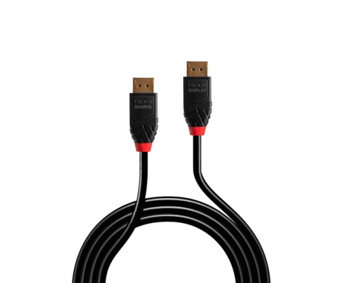 Lindy 41168 cable DisplayPort 7,5 m Negro