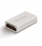 Lindy 41511 cambiador de género para cable HDMI 2.1 Plata