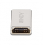 Lindy 41511 cambiador de género para cable HDMI 2.1 Plata