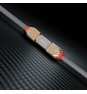 Lindy 41511 cambiador de género para cable HDMI 2.1 Plata