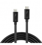 Lindy 41555 cable USB 0,5 m USB 3.2 Gen 1 (3.1 Gen 1) USB C Negro