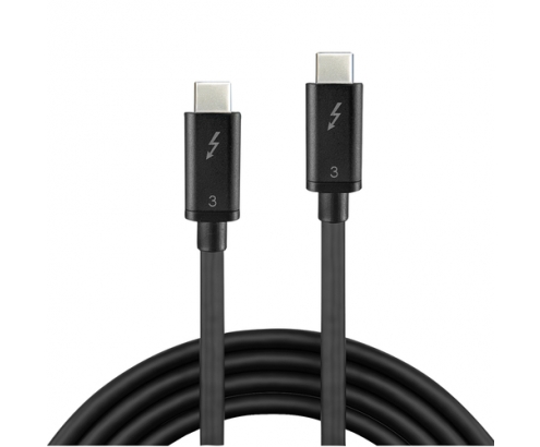 Lindy 41555 cable USB 0,5 m USB 3.2 Gen 1 (3.1 Gen 1) USB C Negro