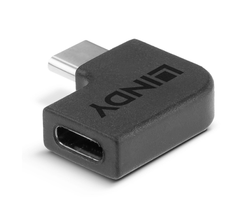 Lindy 41894 cambiador de género para cable USB 3.2 Type C Negro