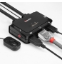 Lindy 42340 interruptor KVM Negro