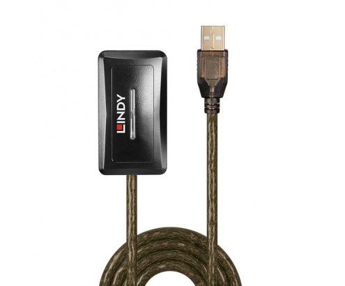 Lindy 42635 hub de interfaz USB 2.0 480 Mbit/s Gris