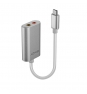 Lindy 42711 cable de teléfono móvil Blanco USB C 3,5mm
