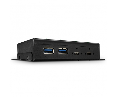 Lindy 43094 hub de interfaz USB 3.2 Gen 2 (3.1 Gen 2) Type-C 10000 Mbit/s Negro