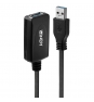 Lindy 43155 cable USB 5 m USB 3.2 Gen 1 (3.1 Gen 1) USB A Negro