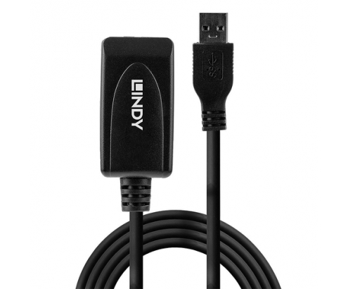 Lindy 43155 cable USB 5 m USB 3.2 Gen 1 (3.1 Gen 1) USB A Negro