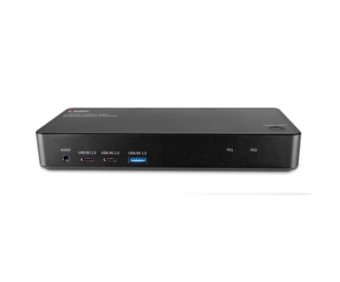 Lindy 43202 interruptor KVM Negro