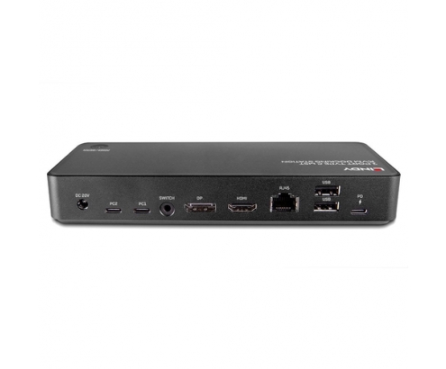 Lindy 43202 interruptor KVM Negro