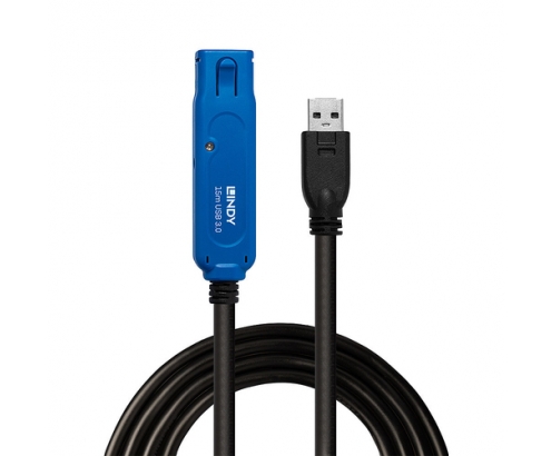 Lindy 43229 cable USB 15 m USB 3.2 Gen 1 (3.1 Gen 1) USB A Negro
