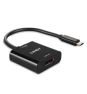 Lindy 43269 Adaptador gráfico USB 3840 x 2160 Pixeles Negro