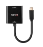Lindy 43269 Adaptador gráfico USB 3840 x 2160 Pixeles Negro