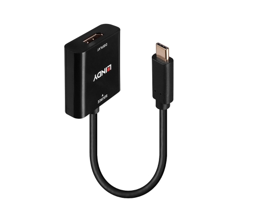 Lindy 43269 Adaptador gráfico USB 3840 x 2160 Pixeles Negro
