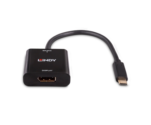Lindy 43269 Adaptador gráfico USB 3840 x 2160 Pixeles Negro