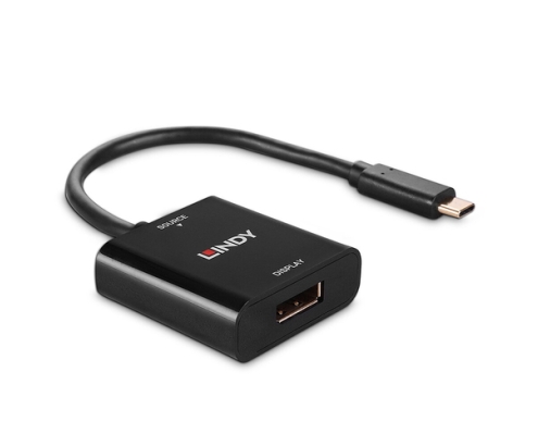 Lindy 43269 Adaptador gráfico USB 3840 x 2160 Pixeles Negro