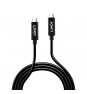 Lindy 43308 cable USB 5 m USB 3.2 Gen 2 (3.1 Gen 2) USB C Negro