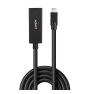 Lindy 43364 cable USB USB 3.2 Gen 2 (3.1 Gen 2) 5 m USB C 10 Gbit/s Negro