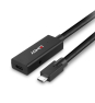 Lindy 43364 cable USB USB 3.2 Gen 2 (3.1 Gen 2) 5 m USB C 10 Gbit/s Negro