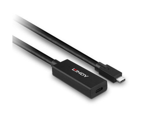 Lindy 43364 cable USB USB 3.2 Gen 2 (3.1 Gen 2) 5 m USB C 10 Gbit/s Negro