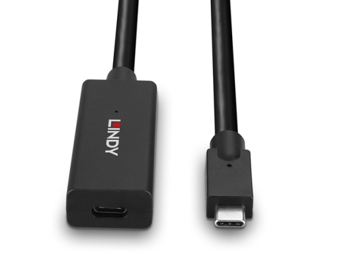 Lindy 43364 cable USB USB 3.2 Gen 2 (3.1 Gen 2) 5 m USB C 10 Gbit/s Negro
