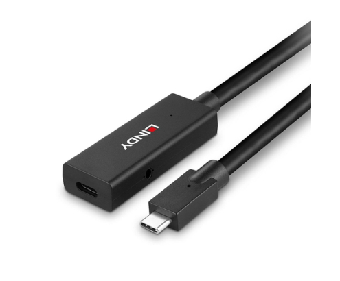 Lindy 43364 cable USB USB 3.2 Gen 2 (3.1 Gen 2) 5 m USB C 10 Gbit/s Negro