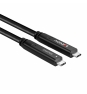 Lindy 43398 cable USB USB 3.2 Gen 1 (3.1 Gen 1) 10 m USB C Negro