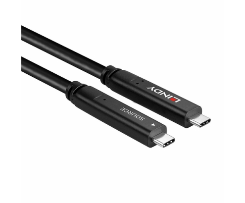 Lindy 43398 cable USB USB 3.2 Gen 1 (3.1 Gen 1) 10 m USB C Negro
