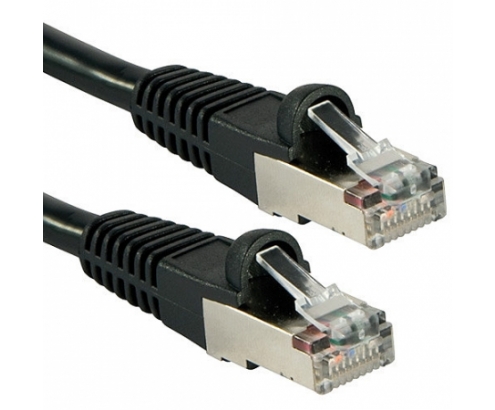 Lindy 47183 cable de red Negro 10 m Cat6 S/FTP (S-STP)